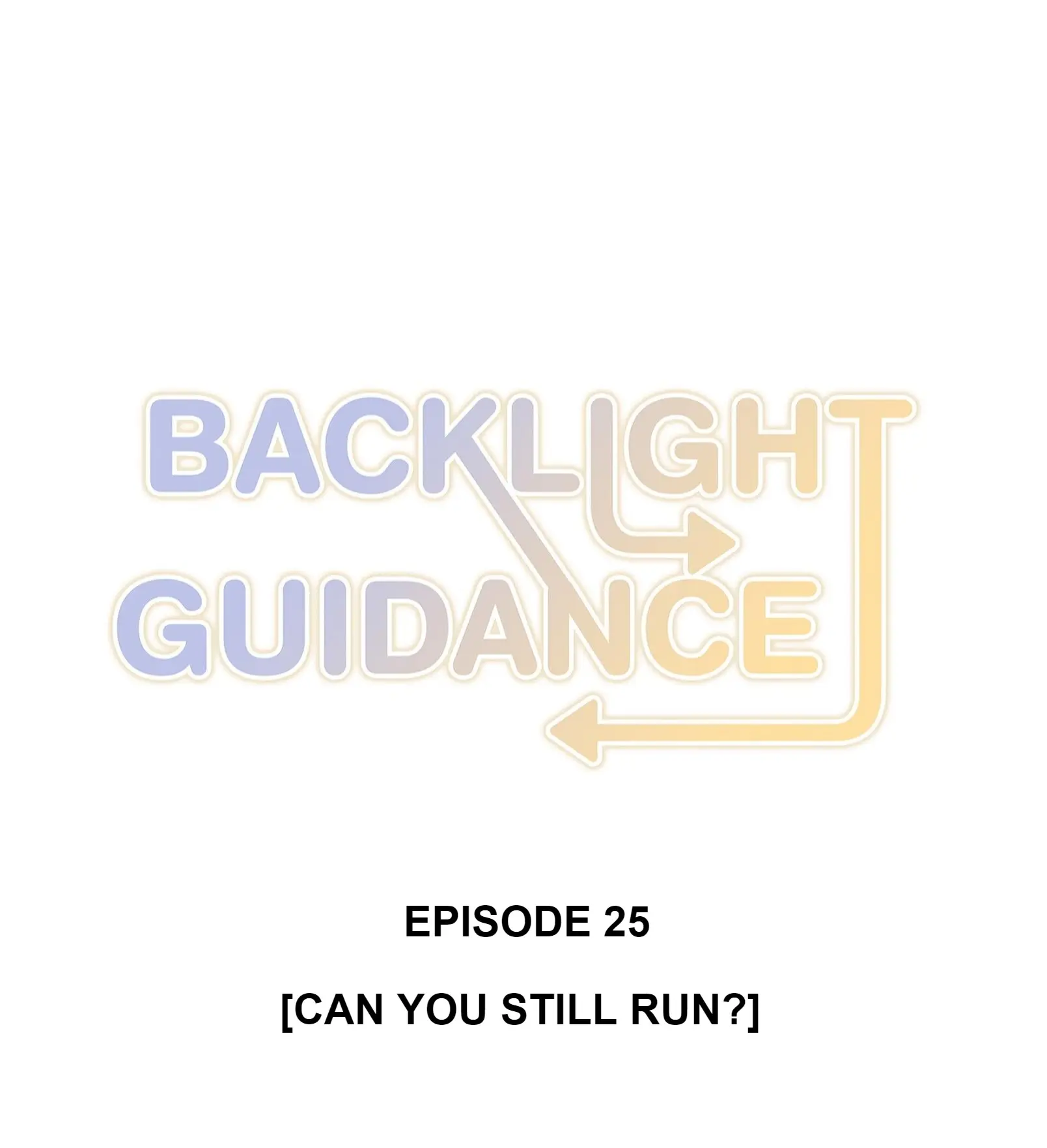 Backlight Guidance - Chapter 25