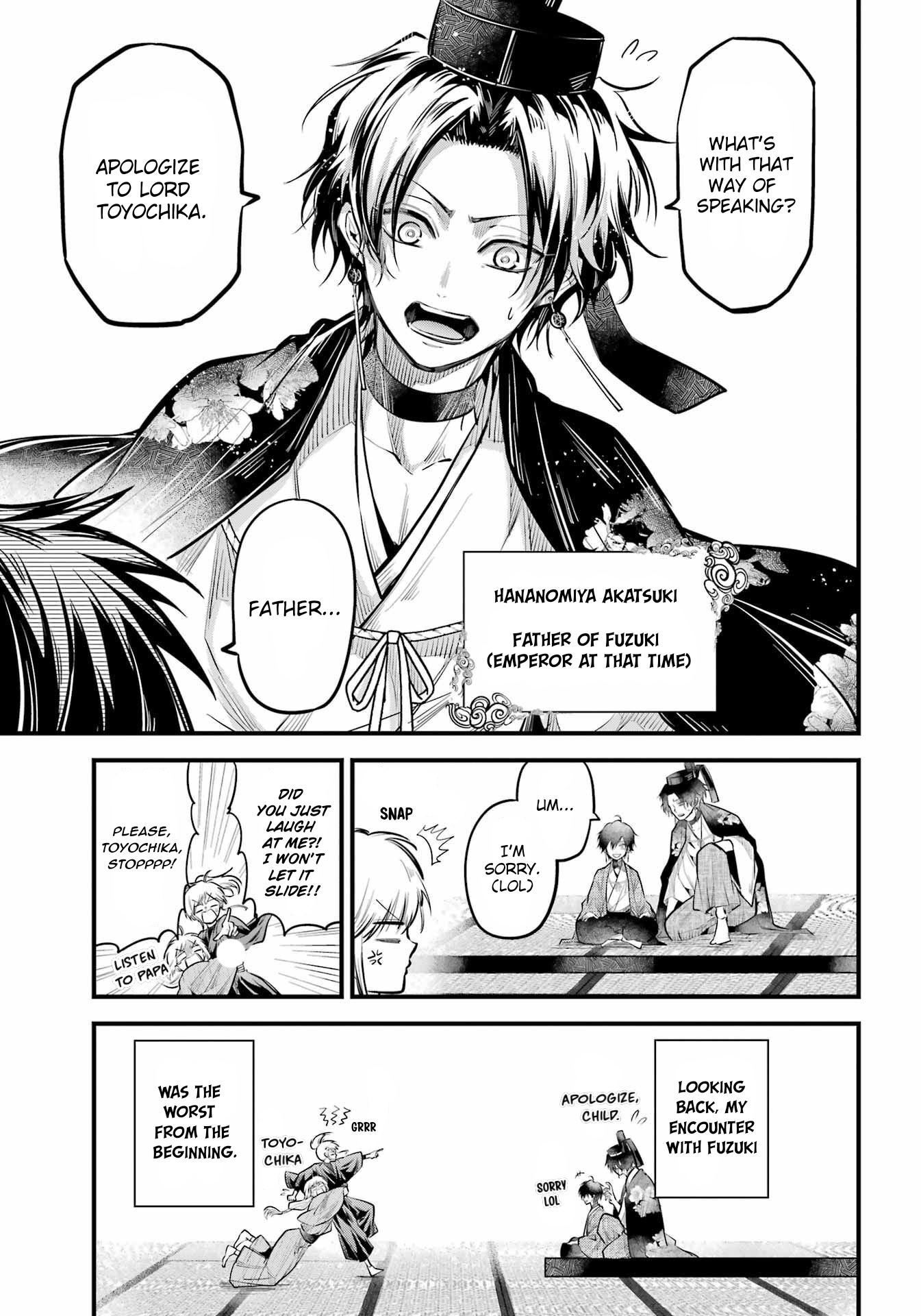 Miyabichi No Onmyouji - Chapter 16: Toyochika's Memories