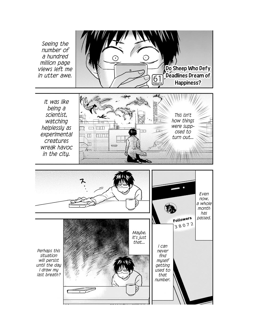 Nietzsche-Sensei - Konbini Ni, Satori Sedai No Shinjin Ga Maiorita - Chapter 61: Do Sheep Who Defy Deadlines Dream Of Happiness?