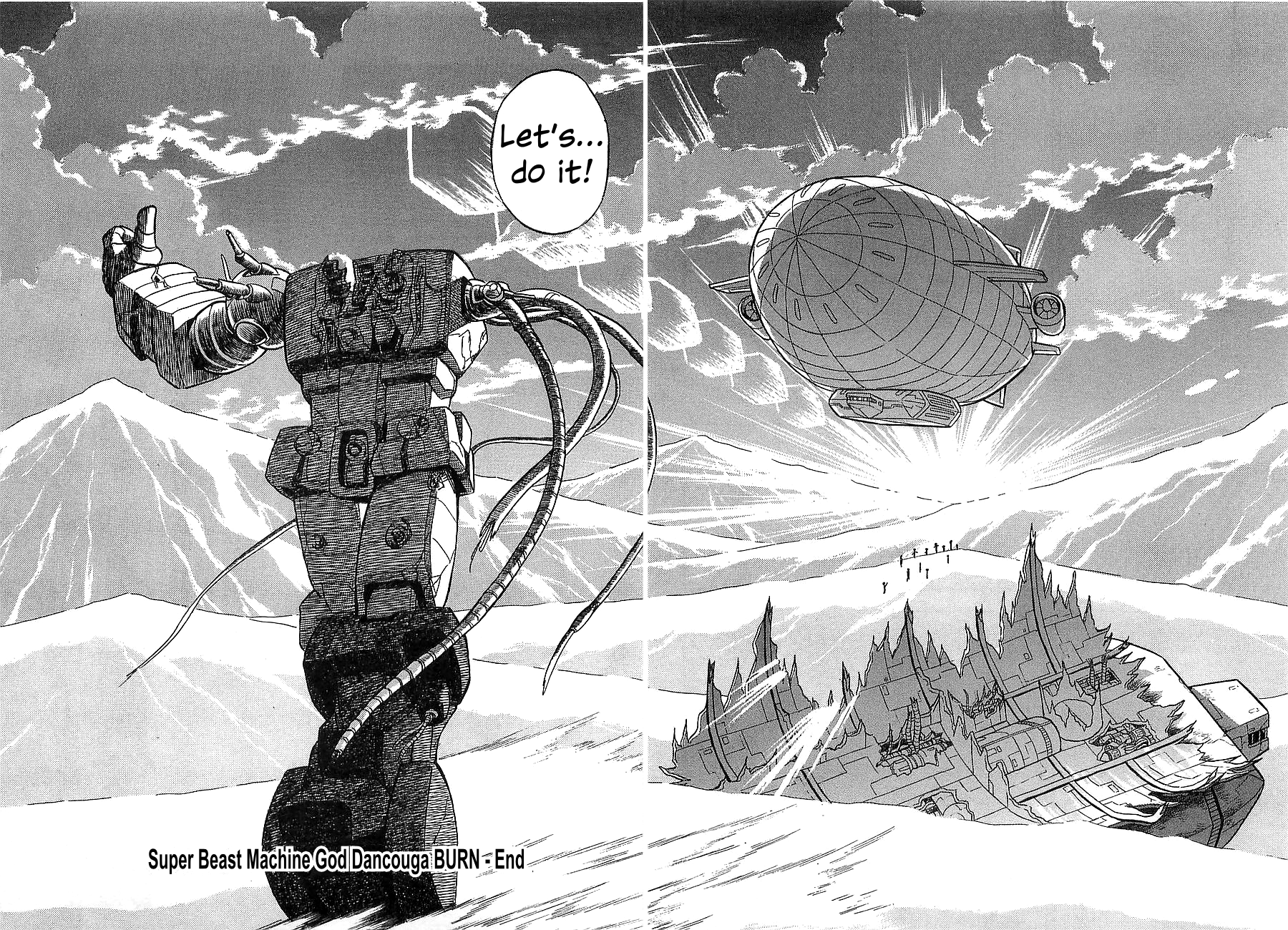 Chojuu Kishin Dancouga Burn - Vol.2 Chapter 8 V2 : Those Waiting At The End Of The Road