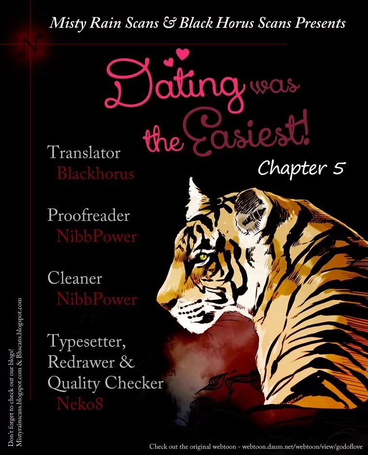 Dating Was The Easiest - Chapter 5