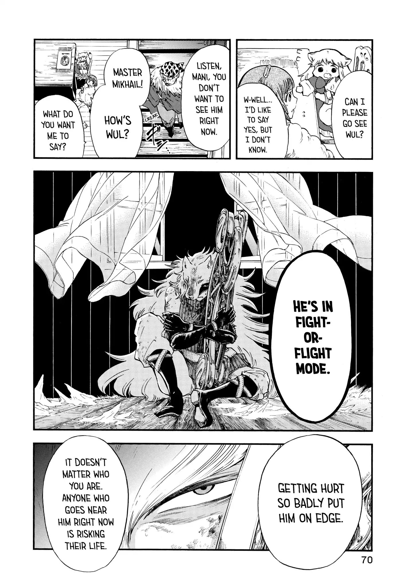 Wolf Disciple Of Little Red Riding Hood - Vol.2 Chapter 6: Black Blood Spewing