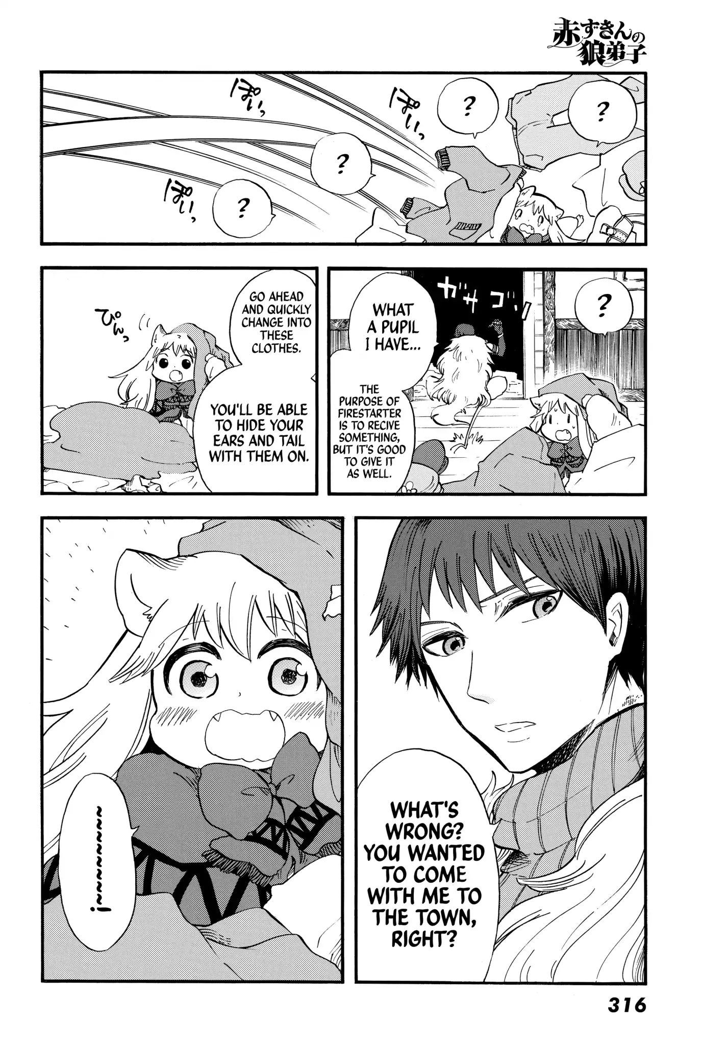 Wolf Disciple Of Little Red Riding Hood - Vol.1 Chapter 3: The Blue Bird Departs From Its Cage