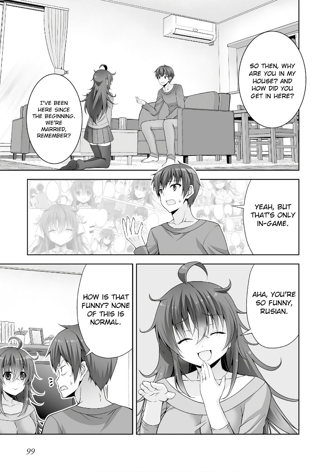 Netoge No Yome Wa Onnanoko Ja Nai To Omotta? - Chapter 45