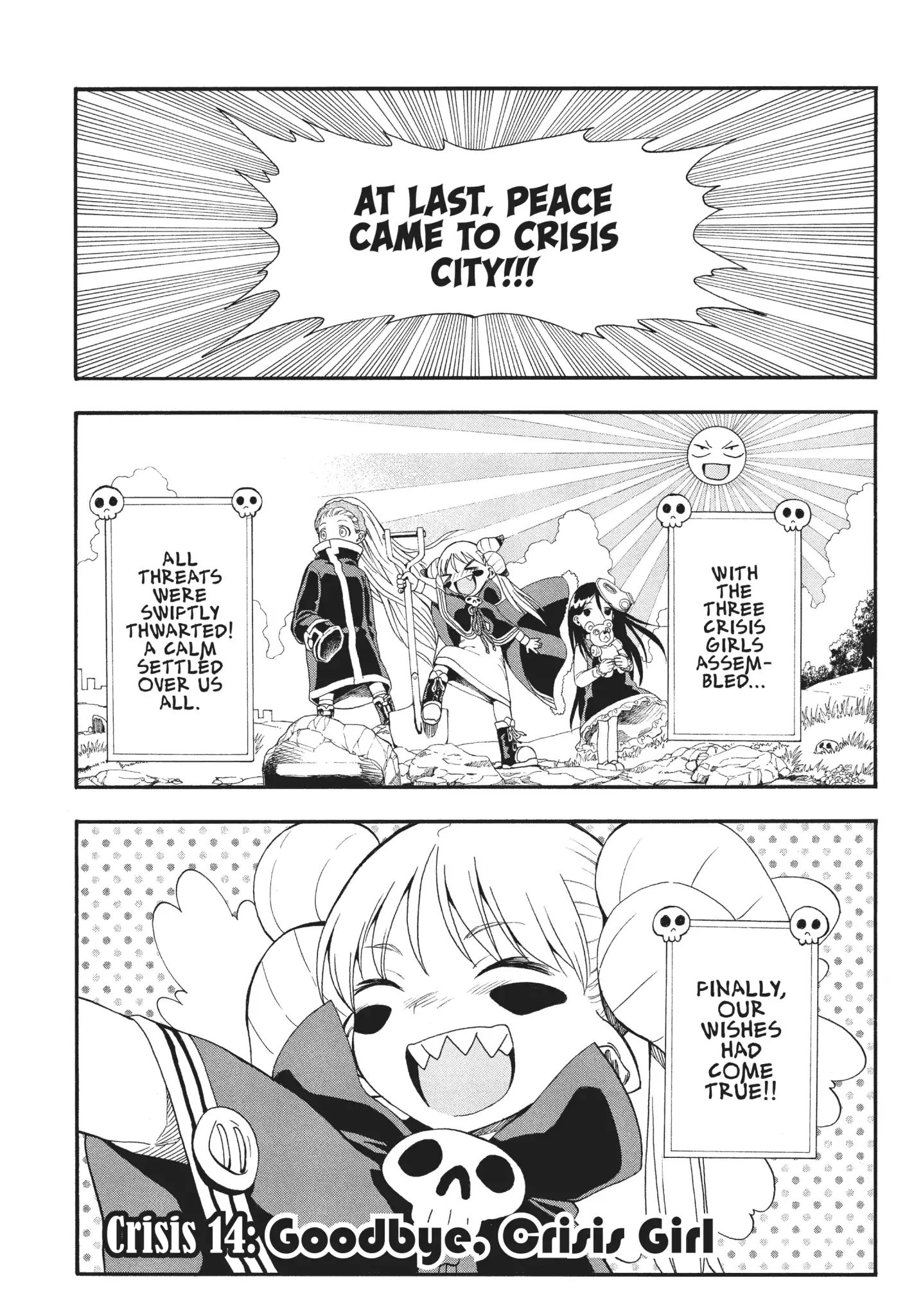 Crisis Girls - Vol.2 Crisis 14: Goodbye, Crisis Girl