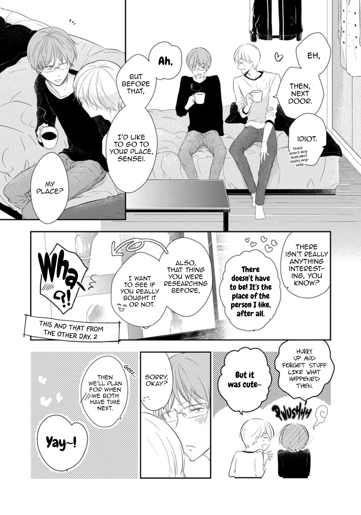 Mike-Chan To Kuro-Sensei - Chapter 3