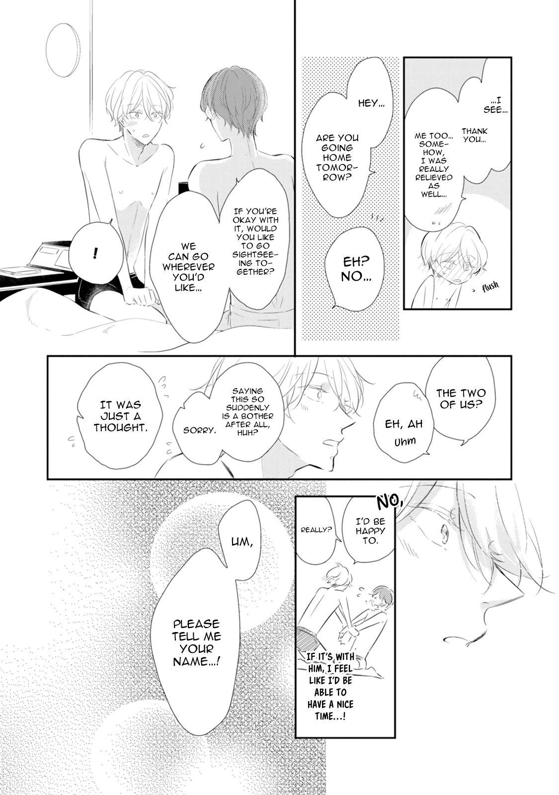 Mike-Chan To Kuro-Sensei - Chapter 4.2: Ashita, Mata, Oyasumi No Toki,