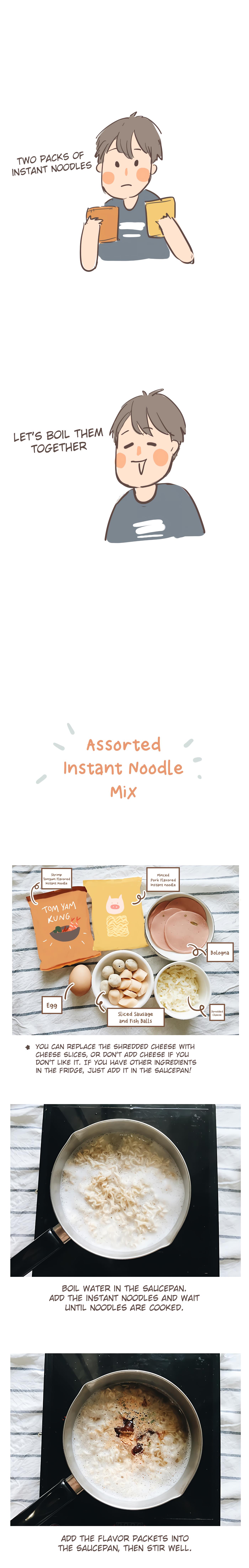 Lazy Cooking - Chapter 31: Assorted Instant Noodle Mix