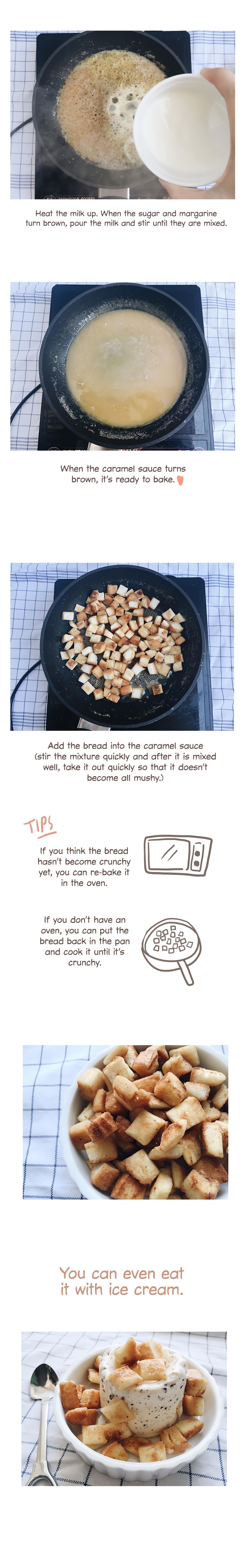 Lazy Cooking - Chapter 35: Crunchy Caramel Croutons