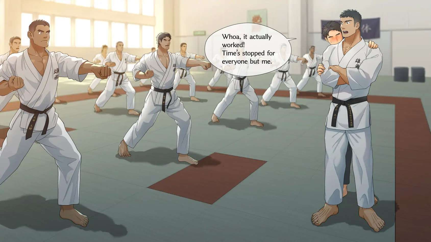 Time Stop Target, Karate Club Captain - Chapter 1