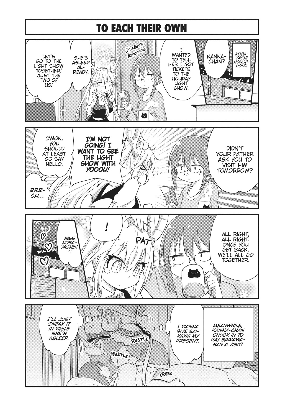 Kobayashi-San Chi No Maid Dragon: Kanna No Nichijou - Chapter 80.5