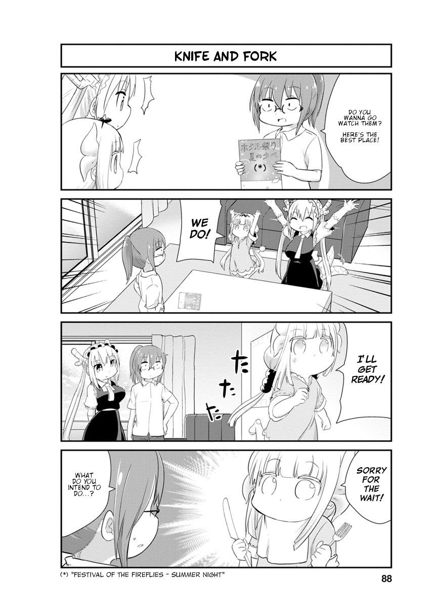 Kobayashi-San Chi No Maid Dragon: Kanna No Nichijou - Chapter 27