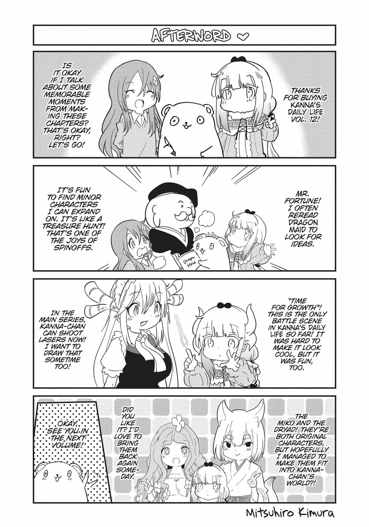 Kobayashi-San Chi No Maid Dragon: Kanna No Nichijou - Chapter 112.5