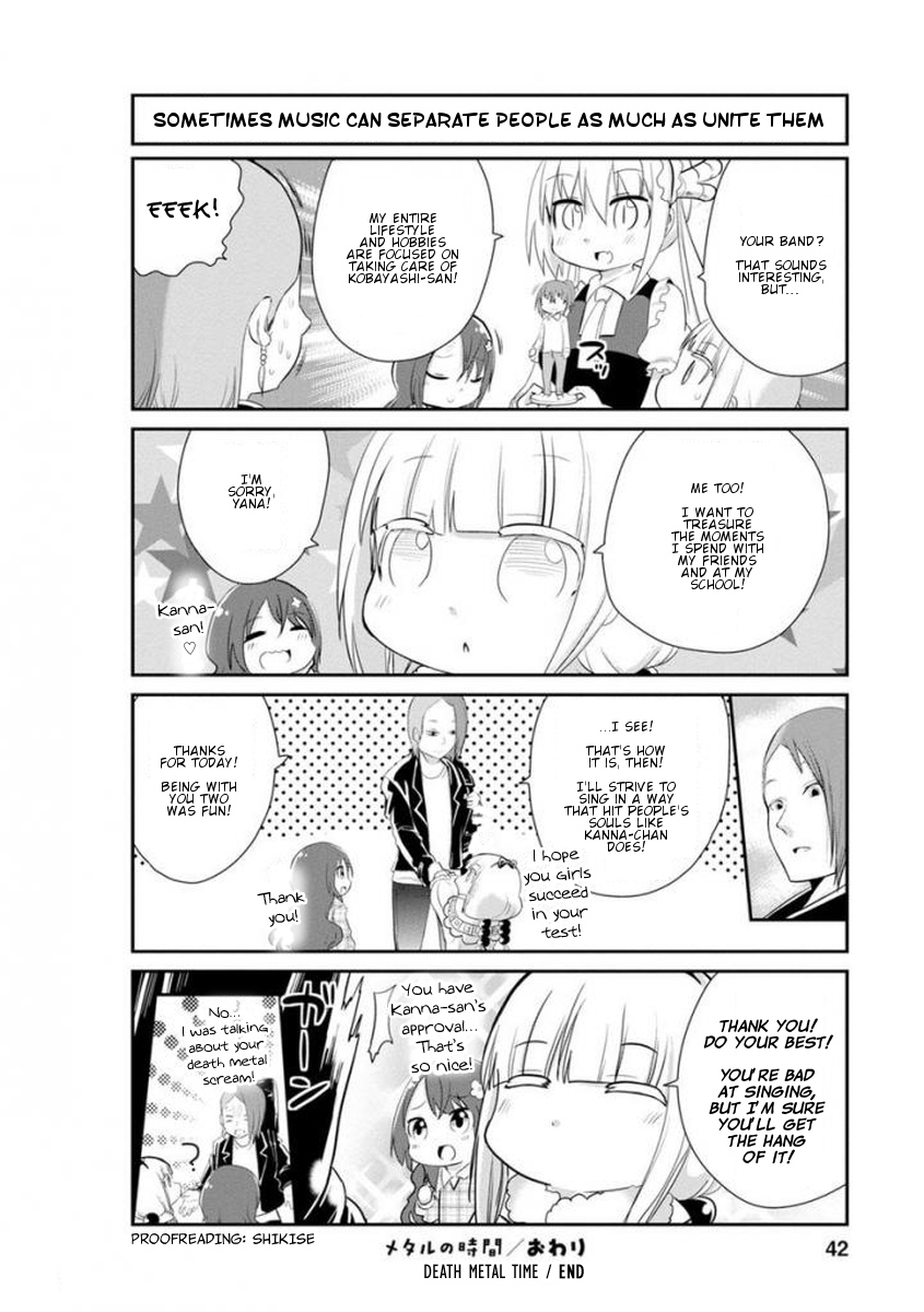 Kobayashi-San Chi No Maid Dragon: Kanna No Nichijou - Chapter 33