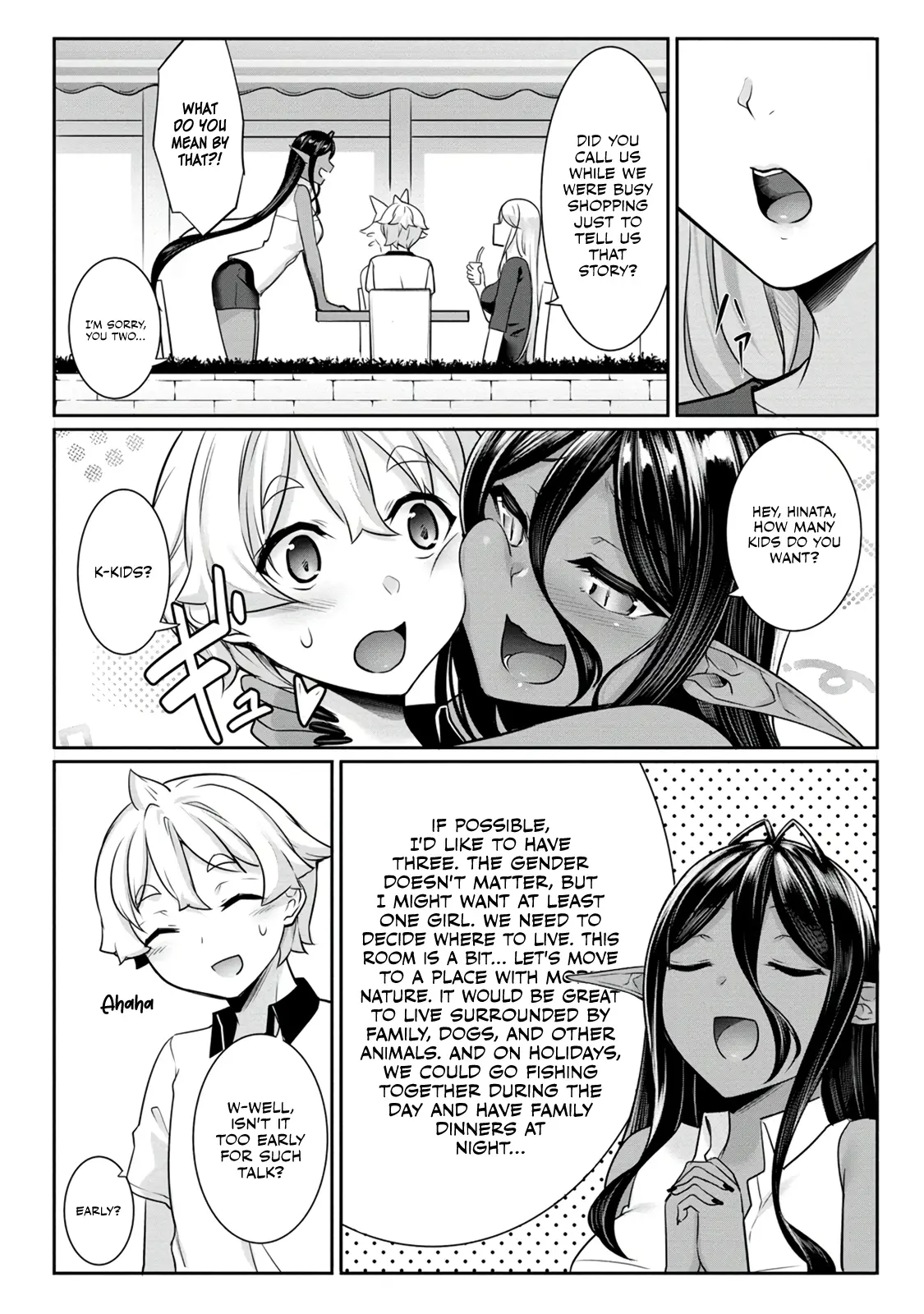 Chotto Dake Ai Ga Omoi Dark Elf Ga Isekai Kara Oikakete Kita - Chapter 12.1