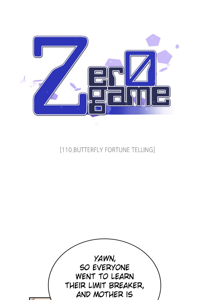 Zero Game - Chapter 110: Episode 110 - Butterfly Fortune Telling