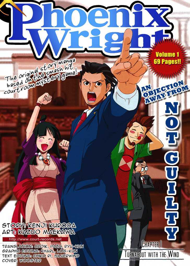 Gyakuten Saiban - Vol.1 Chapter 1 : Turnabout In The Wind