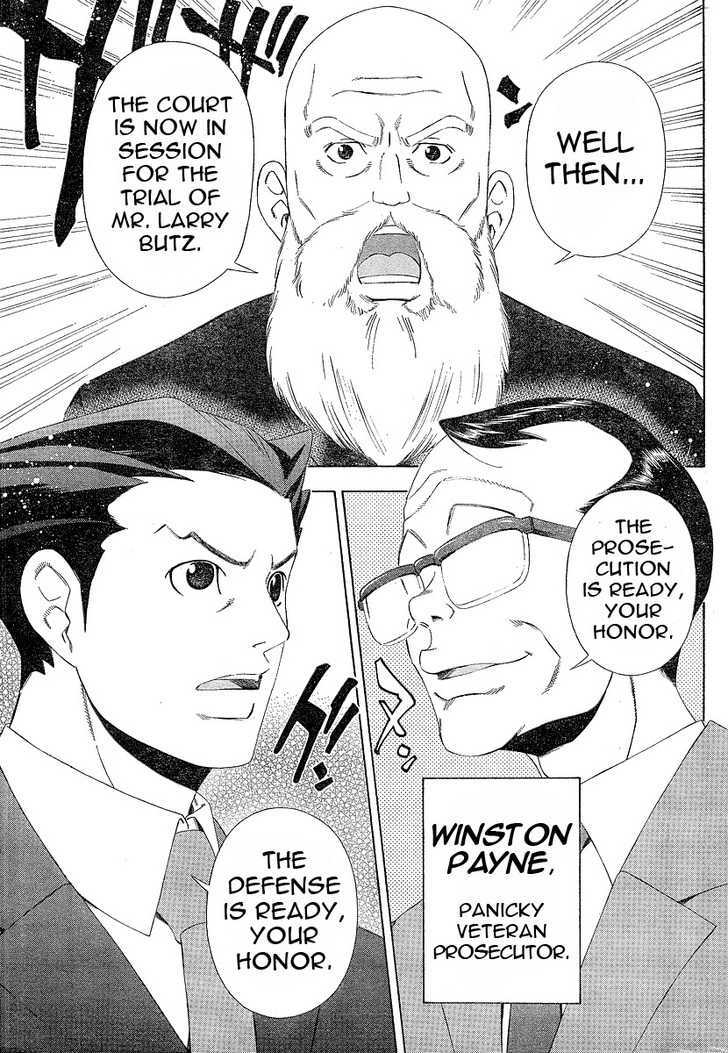 Gyakuten Saiban - Vol.1 Chapter 1 : Turnabout In The Wind