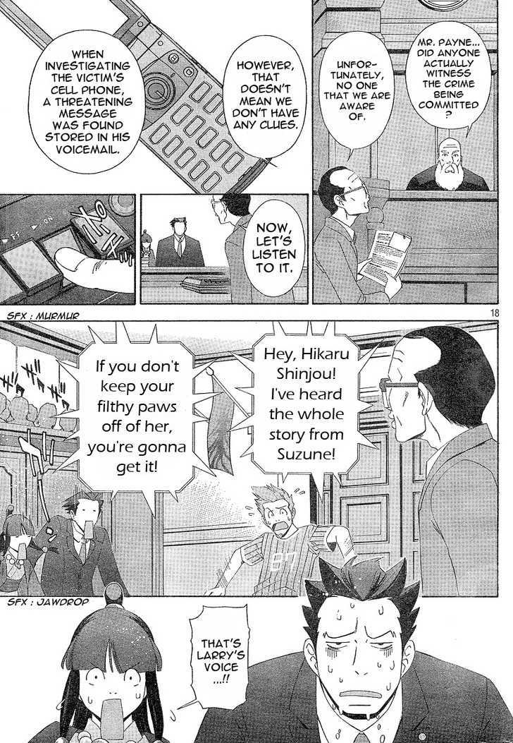 Gyakuten Saiban - Vol.1 Chapter 1 : Turnabout In The Wind