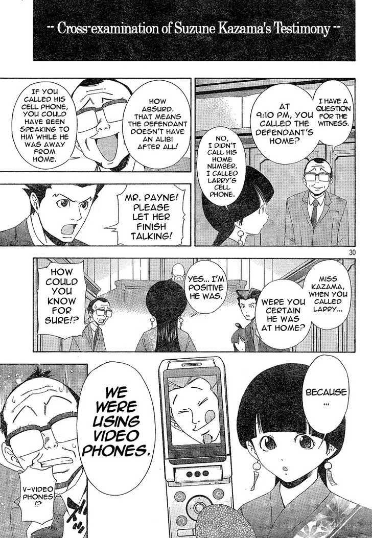 Gyakuten Saiban - Vol.1 Chapter 1 : Turnabout In The Wind