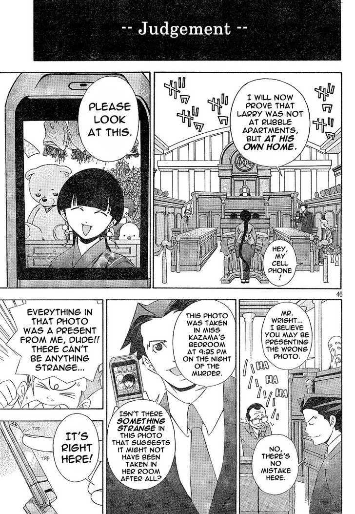 Gyakuten Saiban - Vol.1 Chapter 1 : Turnabout In The Wind