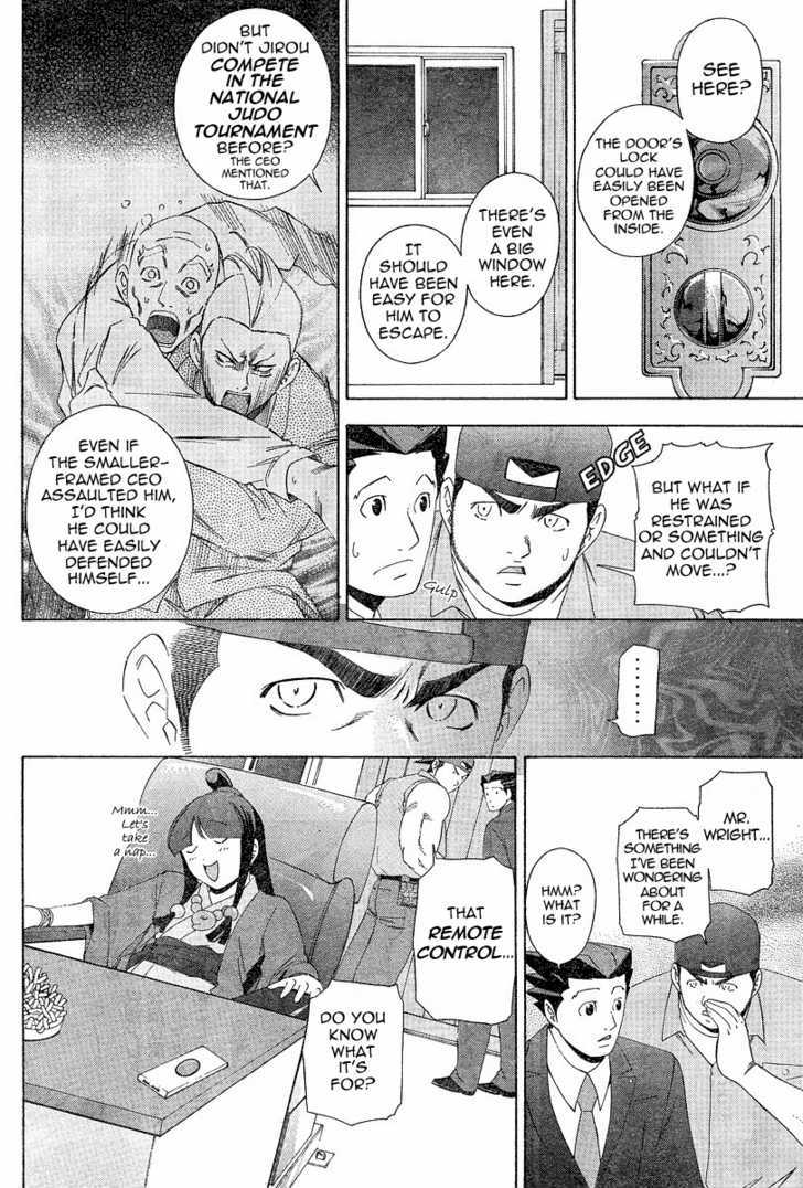 Gyakuten Saiban - Vol.1 Chapter 3 : Turnabout Gallows (Part 2)