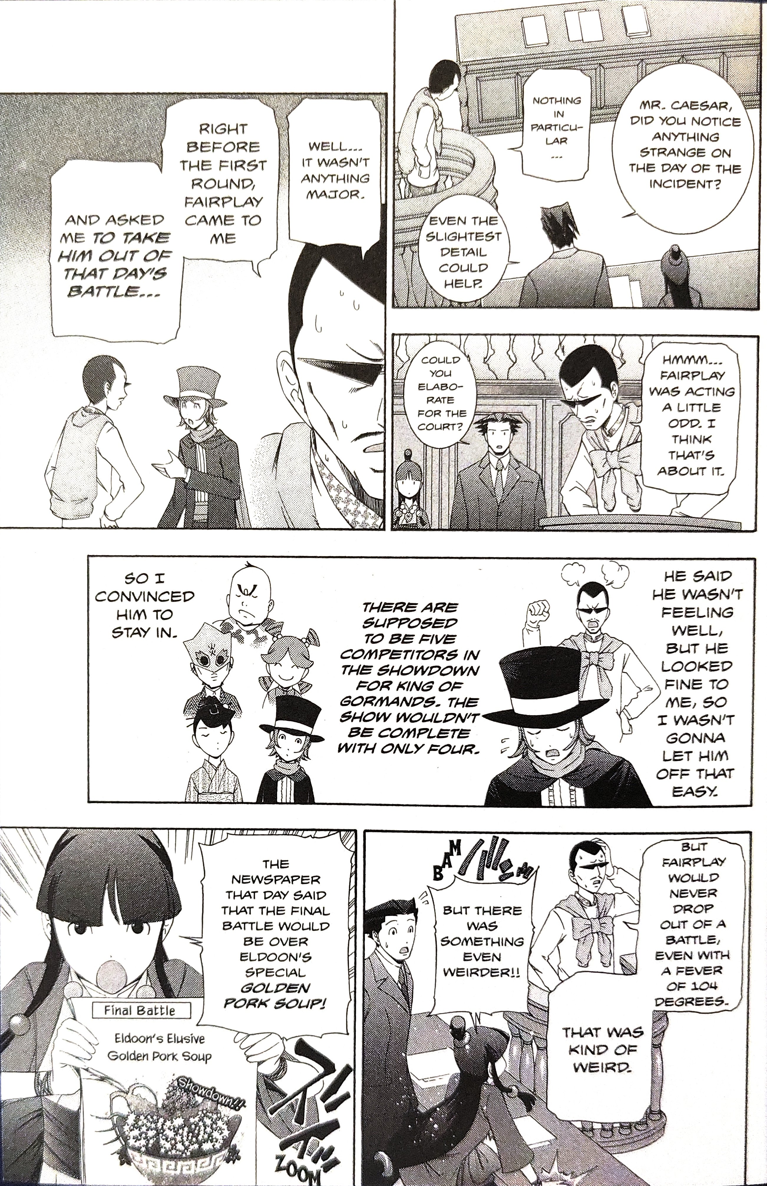 Gyakuten Saiban - Vol.5 Chapter 13: Turnabout Gurgitation (2)