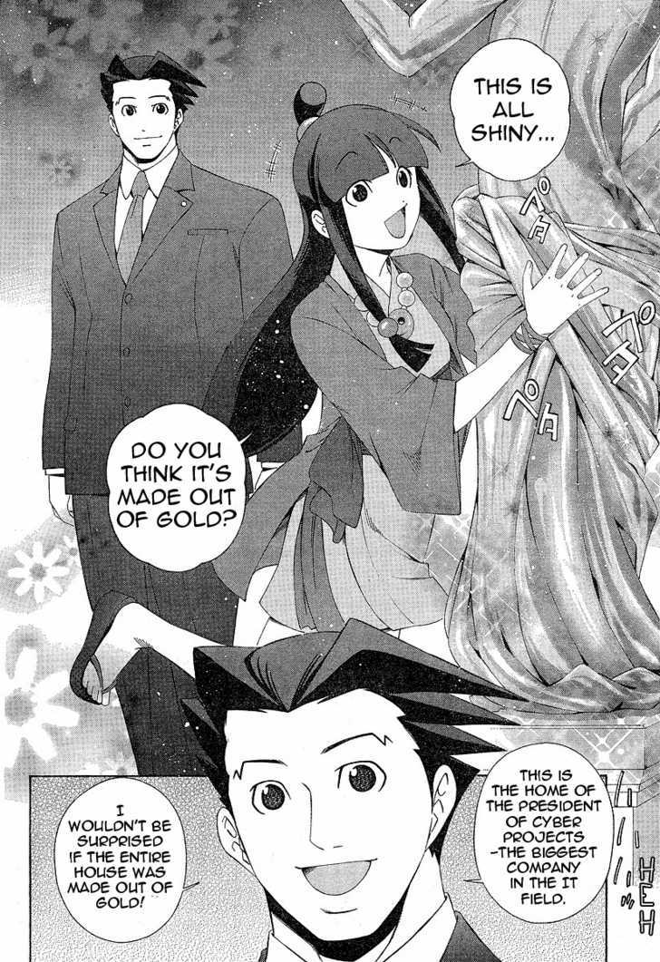 Gyakuten Saiban - Vol.1 Chapter 2.1 : Turnabout Gallows (Part 1) - First Half