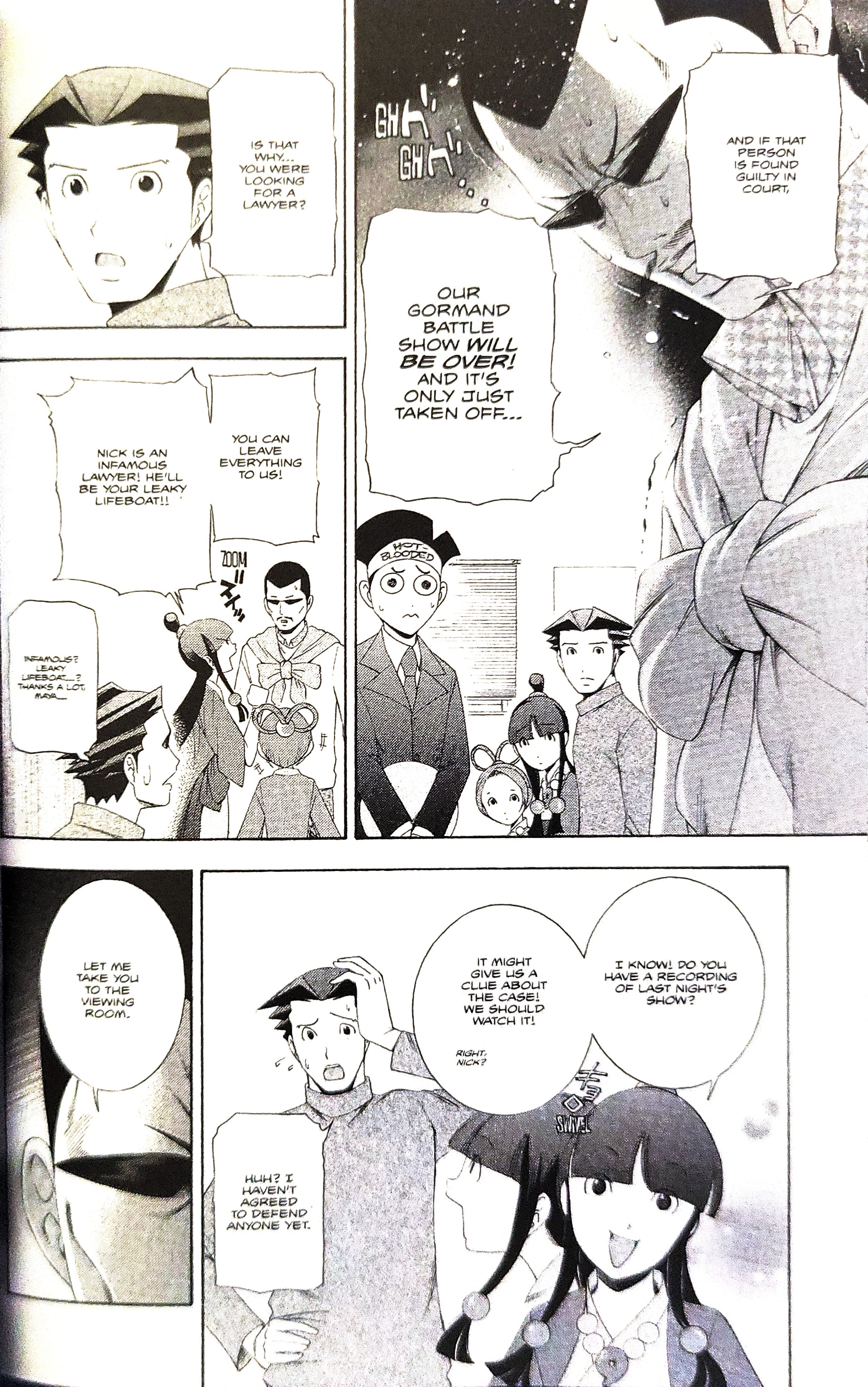 Gyakuten Saiban - Vol.4 Chapter 12: Turnabout Gurgitation (1)