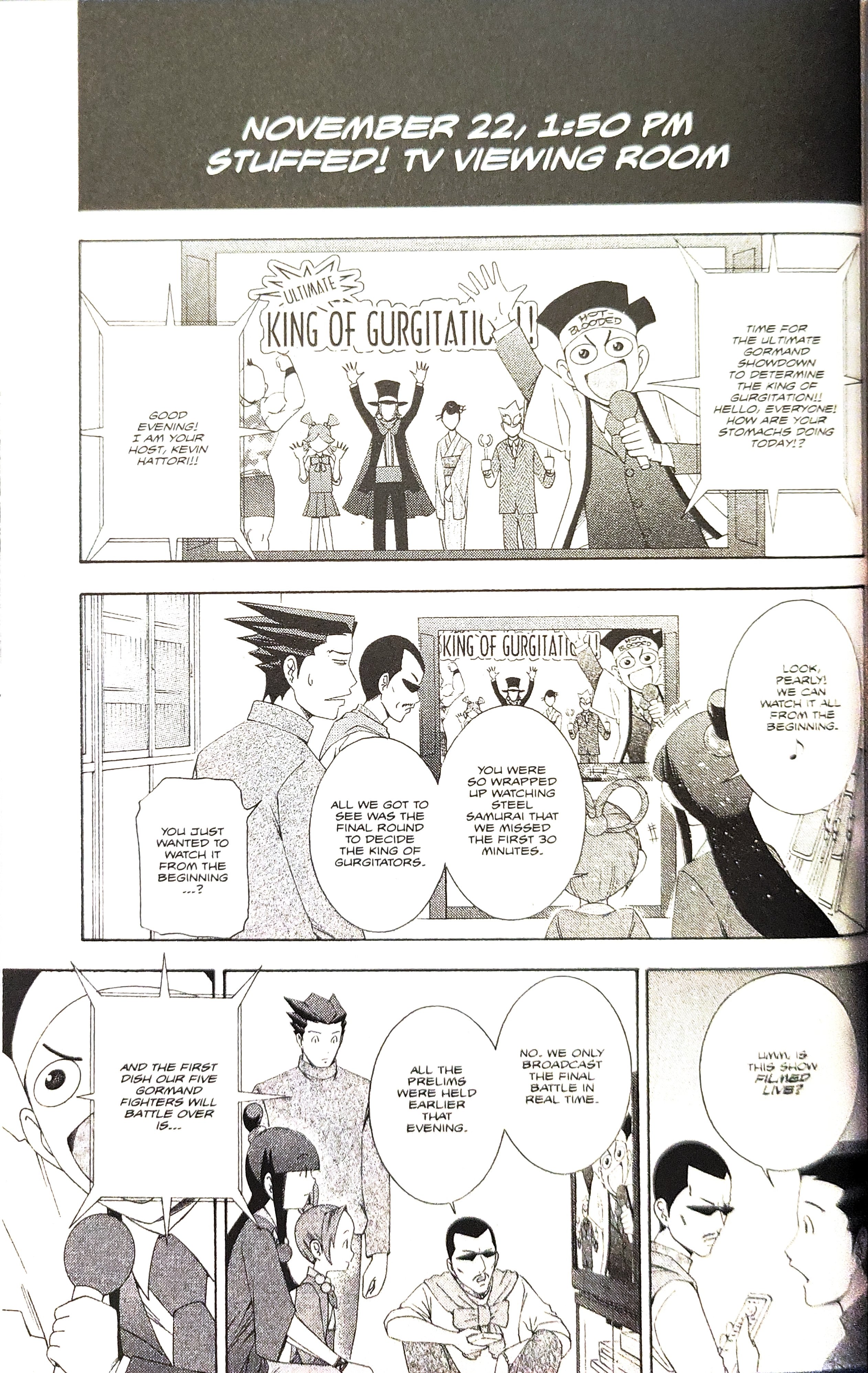 Gyakuten Saiban - Vol.4 Chapter 12: Turnabout Gurgitation (1)