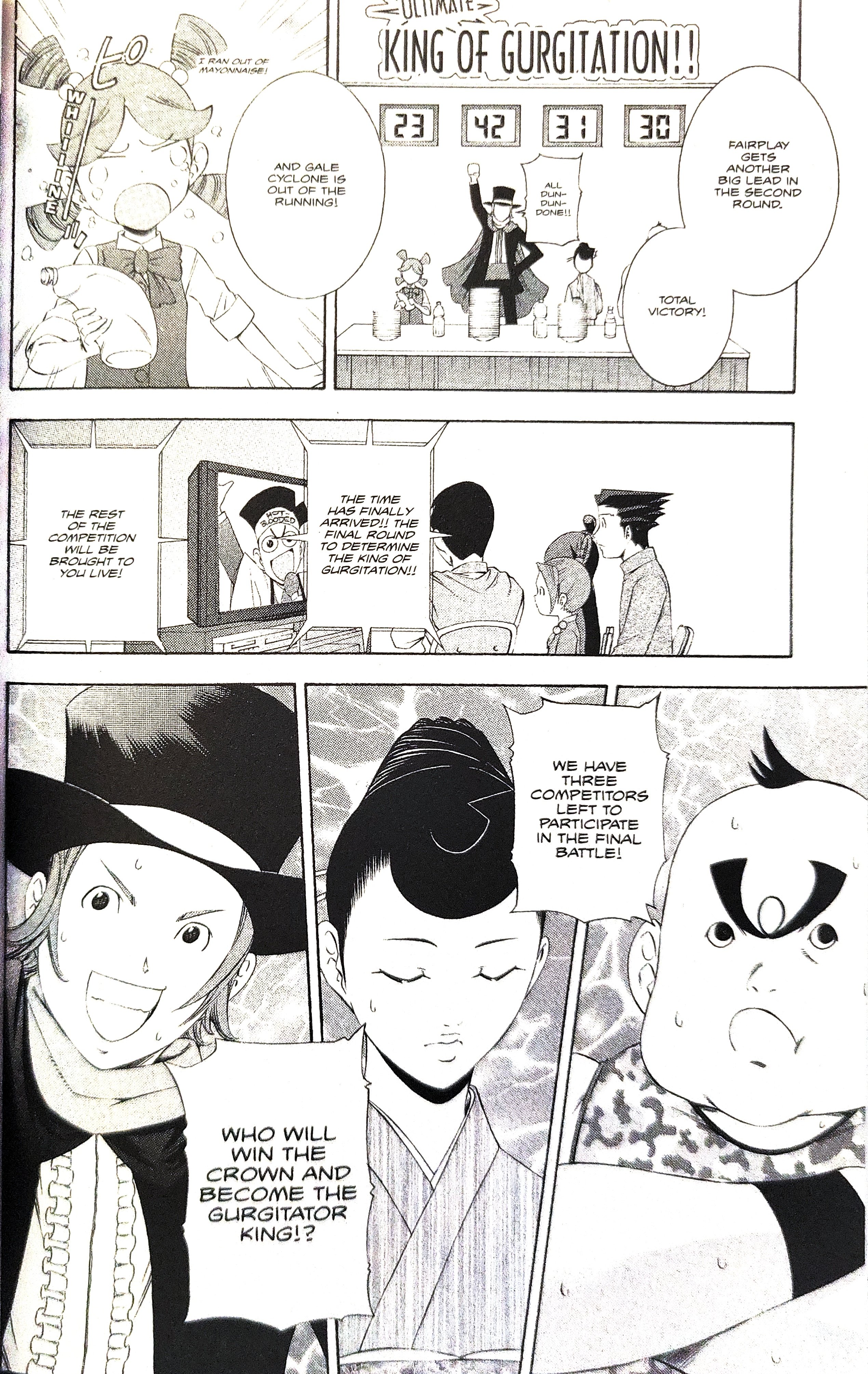 Gyakuten Saiban - Vol.4 Chapter 12: Turnabout Gurgitation (1)