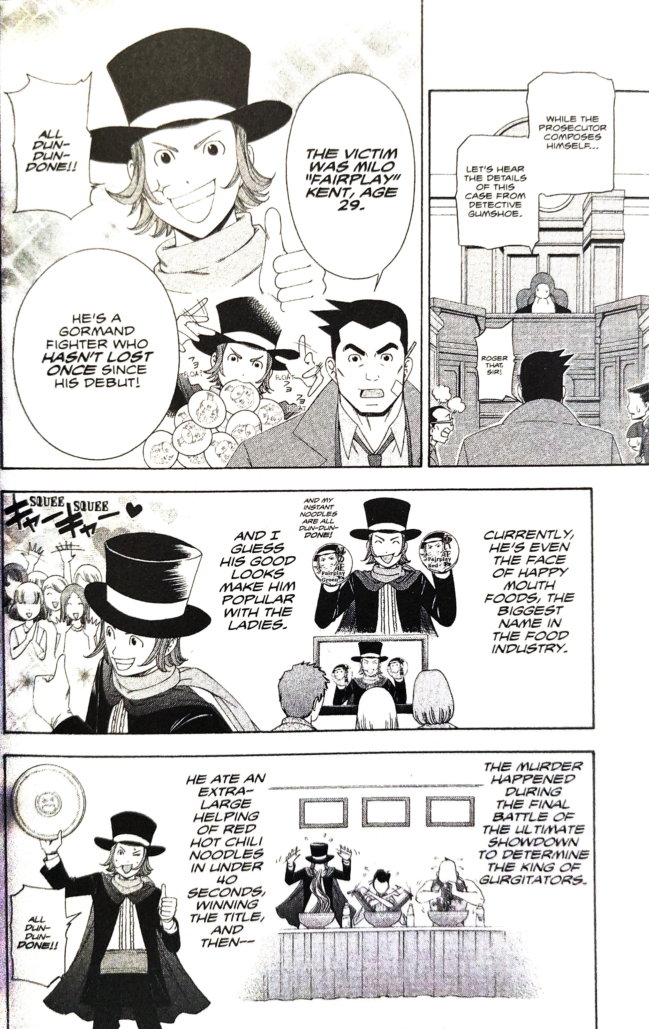 Gyakuten Saiban - Vol.4 Chapter 12: Turnabout Gurgitation (1)