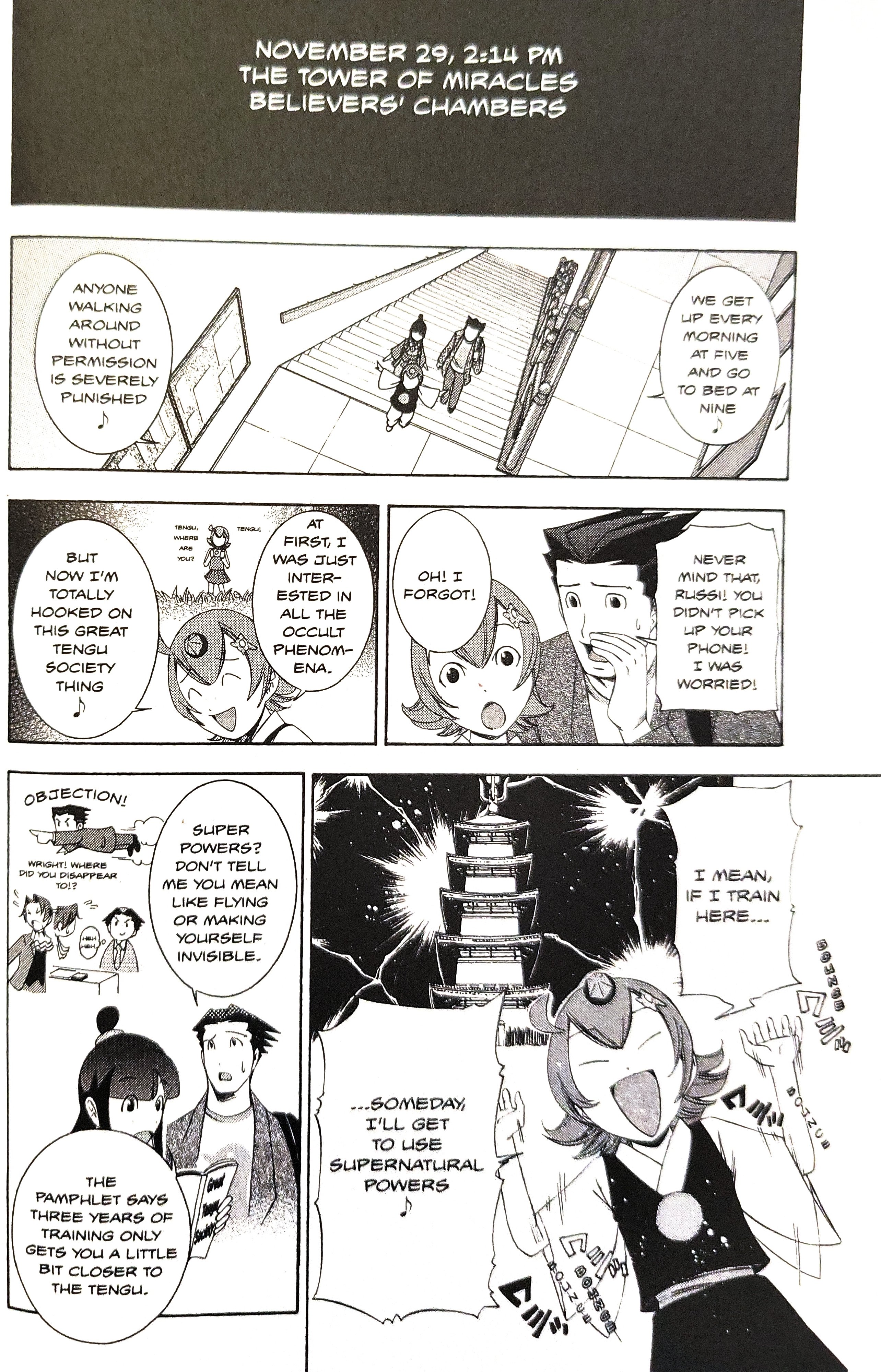 Gyakuten Saiban - Vol.5 Chapter 14: Turnabout Power Vs. Supernatural Power (1)