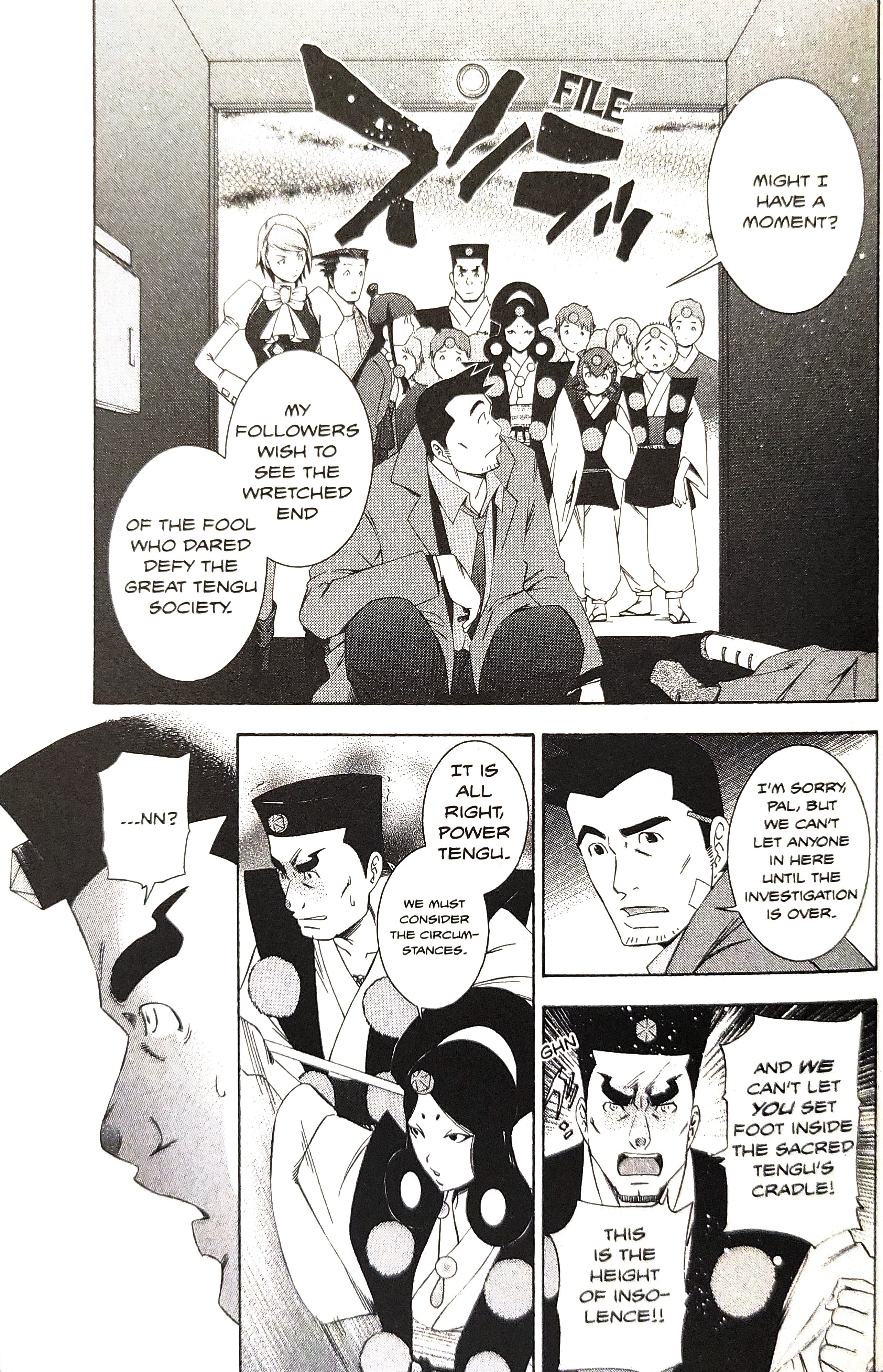 Gyakuten Saiban - Vol.5 Chapter 14: Turnabout Power Vs. Supernatural Power (1)