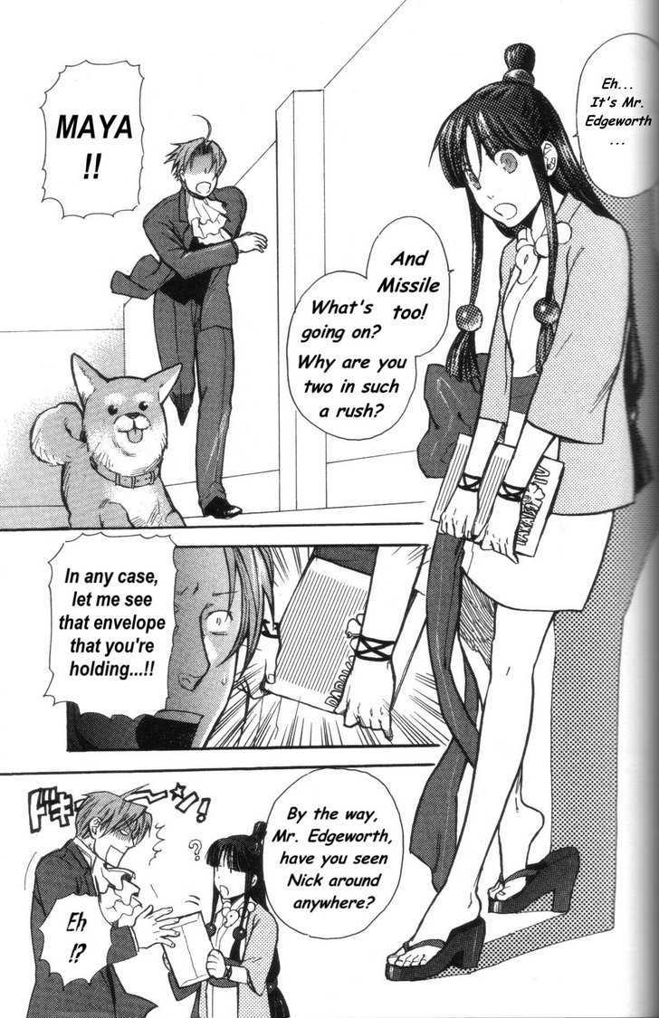 Gyakuten Saiban - Vol.1 Chapter 6 : Turnabout Crossover