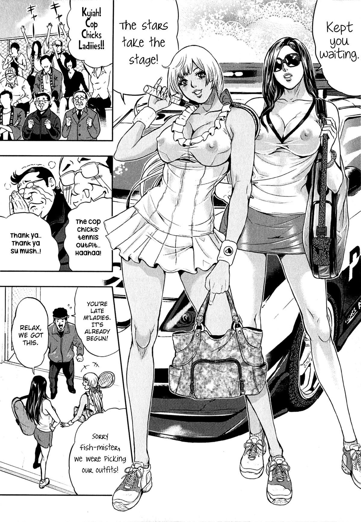 Gals Police Department - Chapter 9: Pow! Let's Smash These Balls!