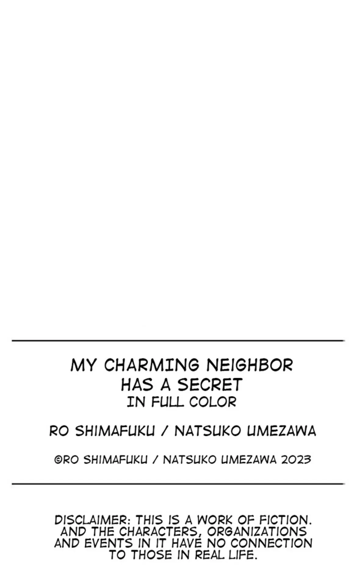 My Charming Neighbor Has A Secret - Chapter 1