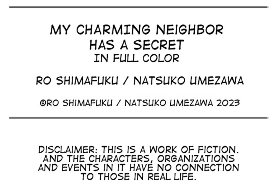 My Charming Neighbor Has A Secret - Chapter 8