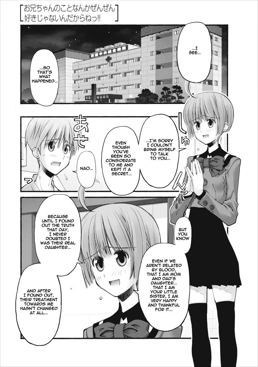 Oniichan No Koto Nanka Zenzen Suki Ja Nai N Da Kara Ne - Vol.10 Chapter 85 : Nao's Future, Shuusuke's Future