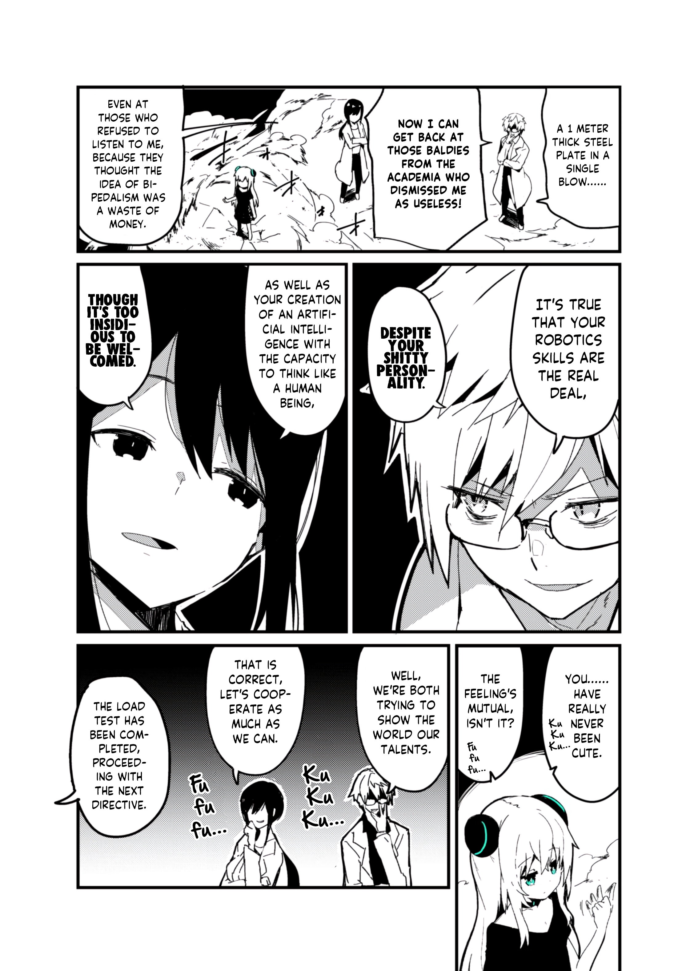 A Manga Where Genius Scientists Have Created The Greatest Robot Ever - Chapter 1