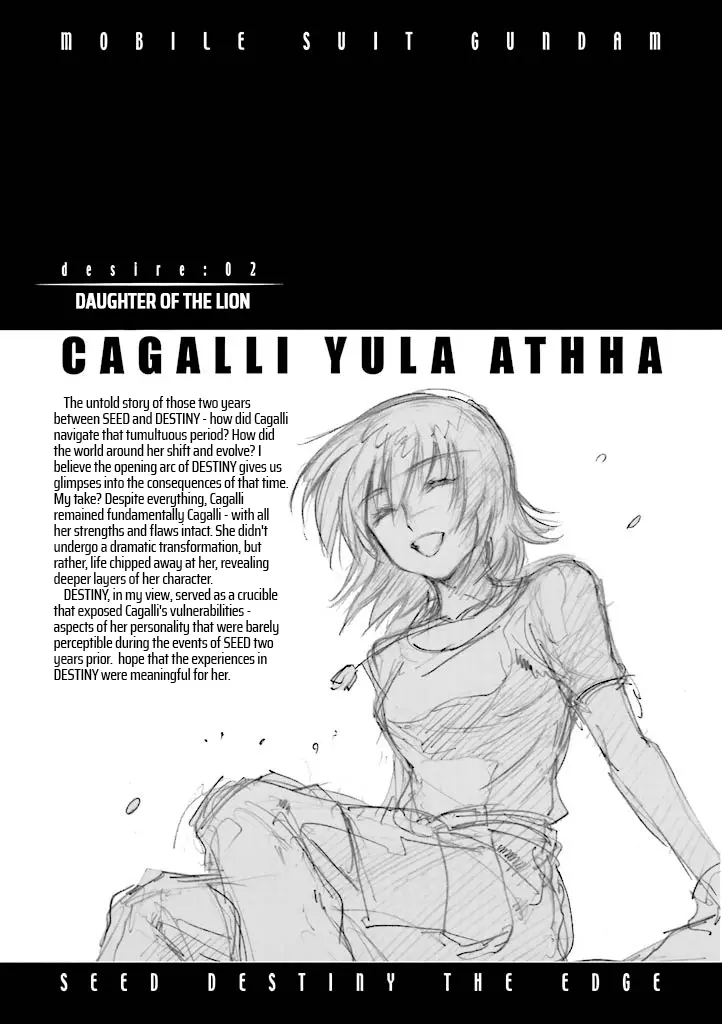 Mobile Suit Gundam Seed Destiny - The Edge: Desire - Vol.1 Chapter 2: Desire:02 Daughter Of The Lion