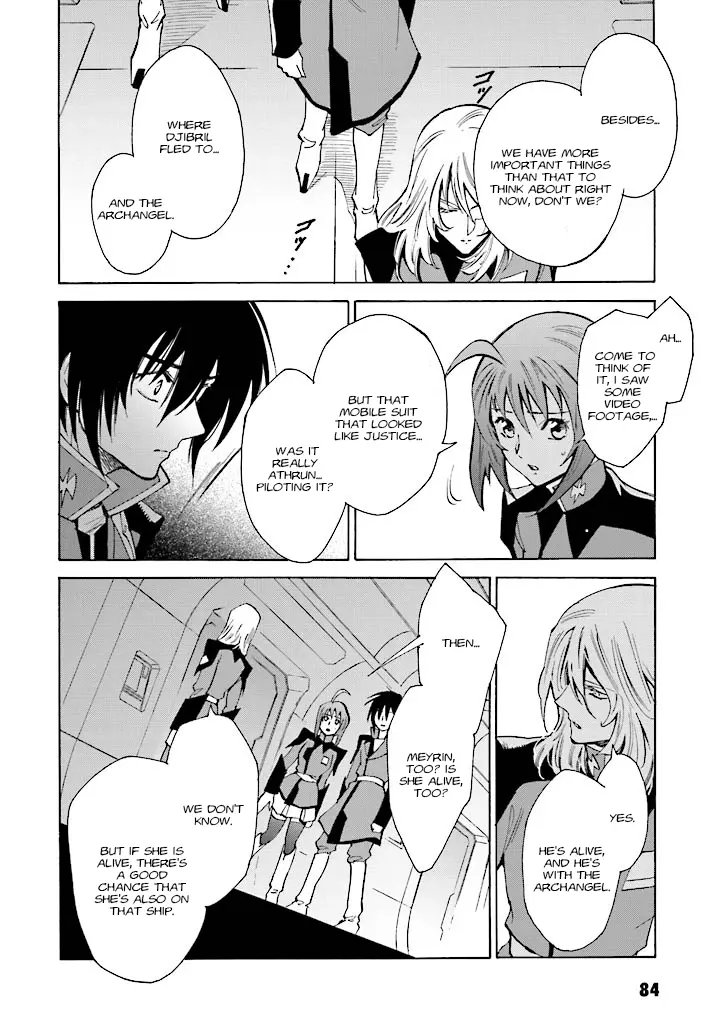 Mobile Suit Gundam Seed Destiny - The Edge: Desire - Vol.1 Chapter 3: Desire:03 Towards A Just Future