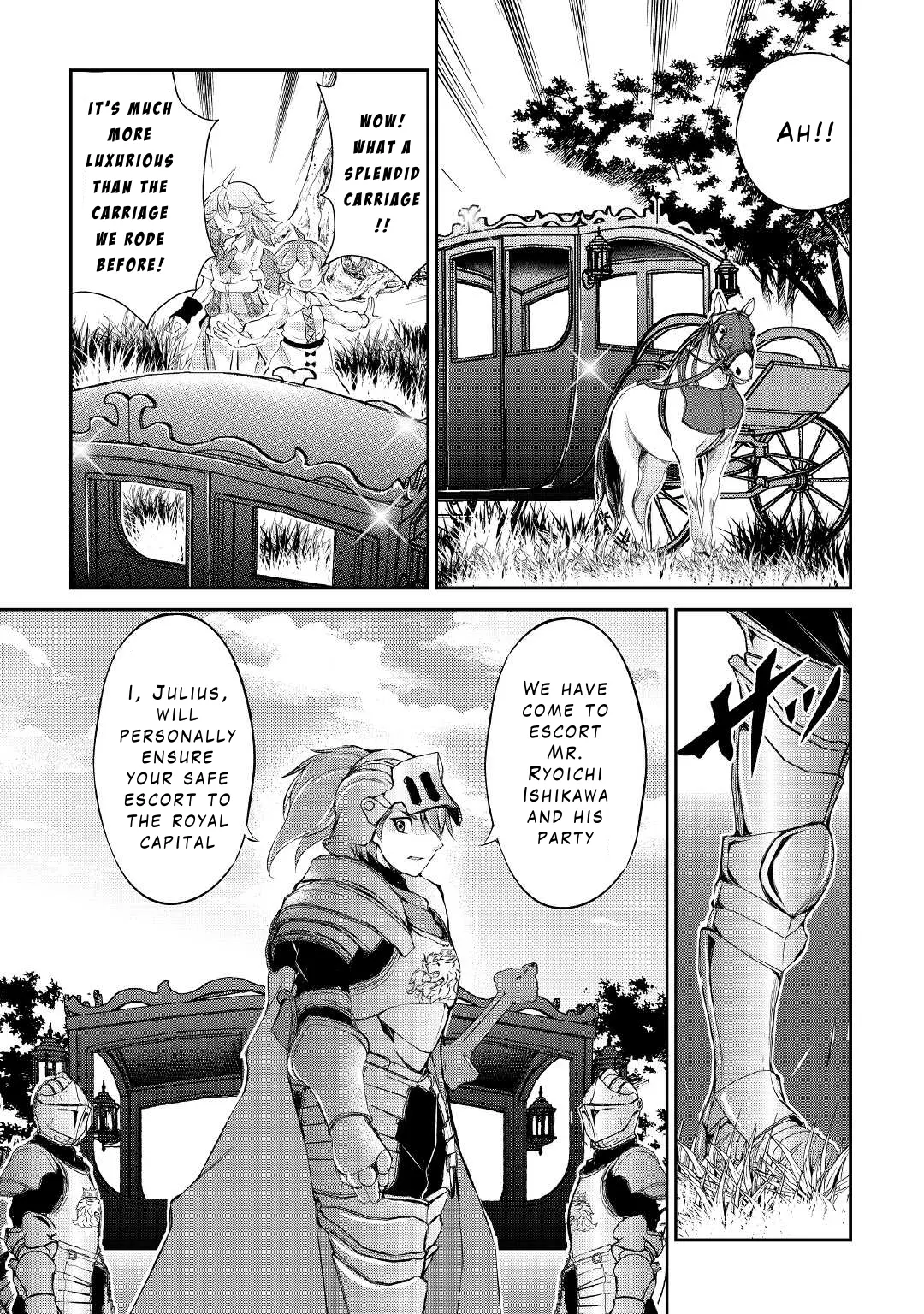 Ohitoyoshi Shokunin No Burari Isekai Tabi - Vol.3 Chapter 17: To The Royal Capital Cléval