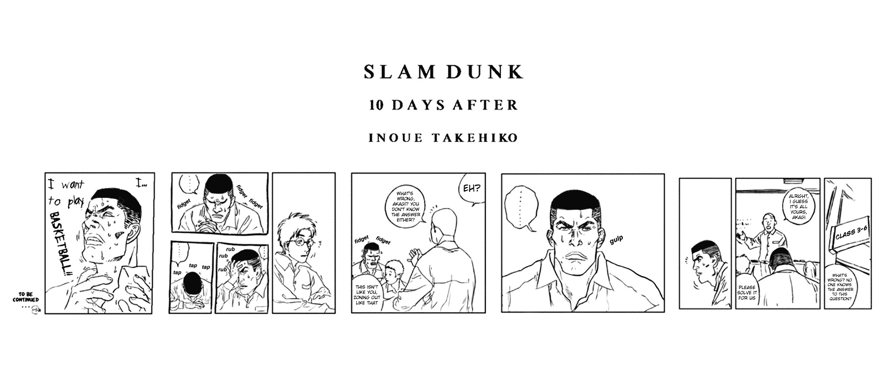 Slam Dunk - Chapter Oneshot : 10 Days After