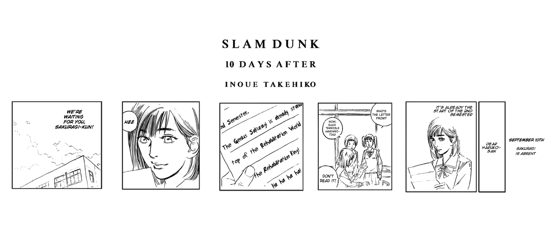 Slam Dunk - Chapter 276.5: 10 Days After