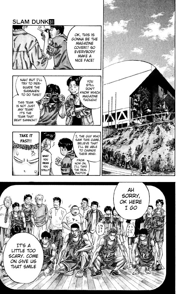 Slam Dunk - Vol.31 Chapter 276 : Shohoku High School Basketball Team [End]