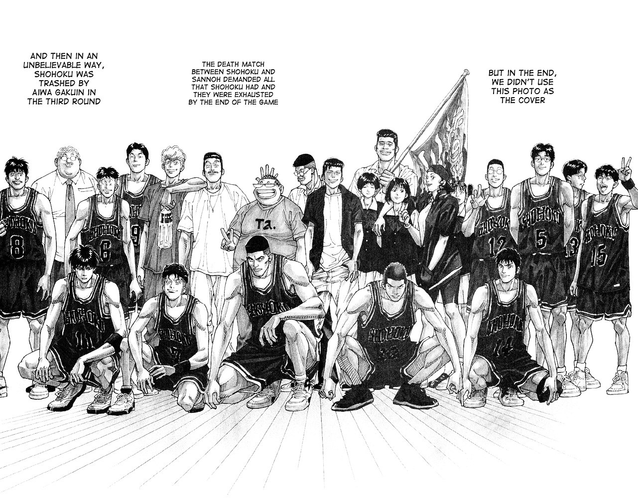 Slam Dunk - Vol.31 Chapter 276 : Shohoku High School Basketball Team [End]