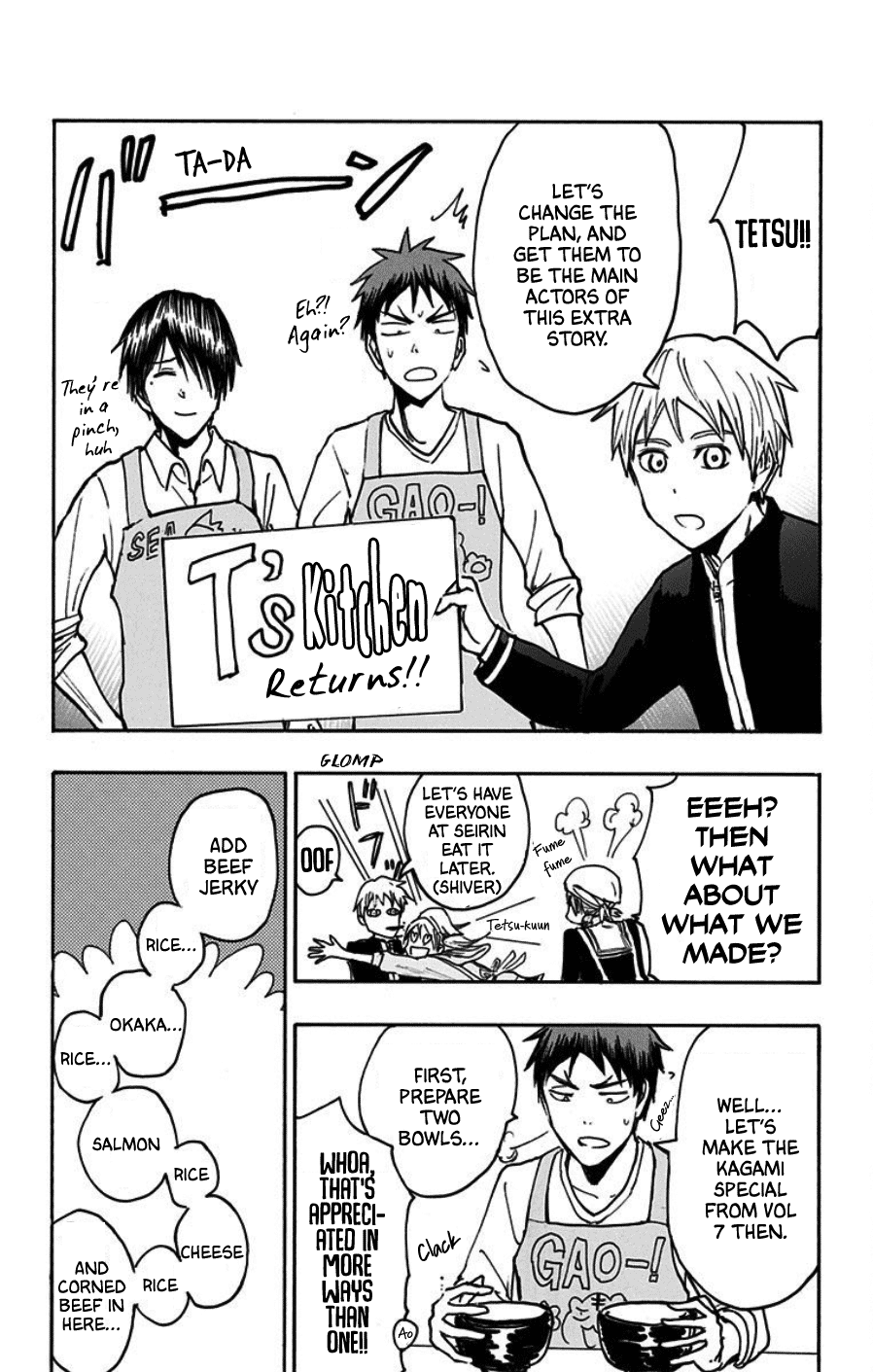 Kuroko No Basuke - Replace Plus - Vol.10 Chapter 40.5: Extras