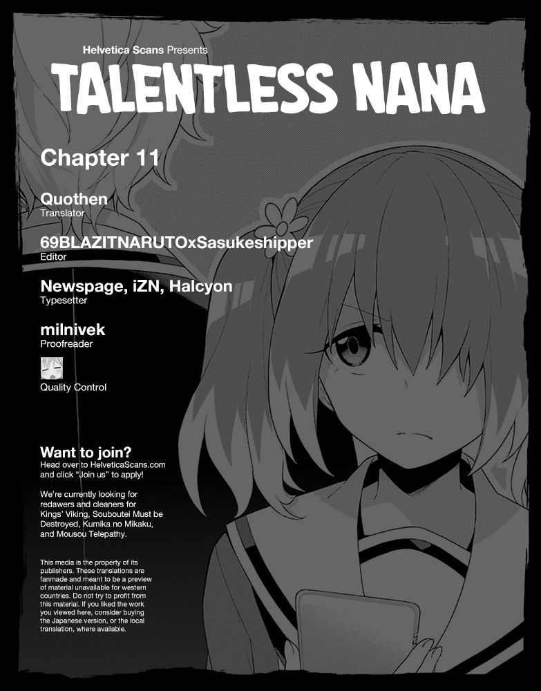 Talentless Nana - Chapter 11 : Necromancer Part 2