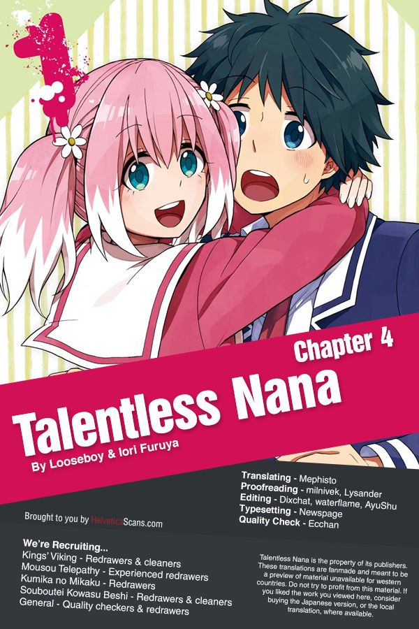 Talentless Nana - Chapter 4